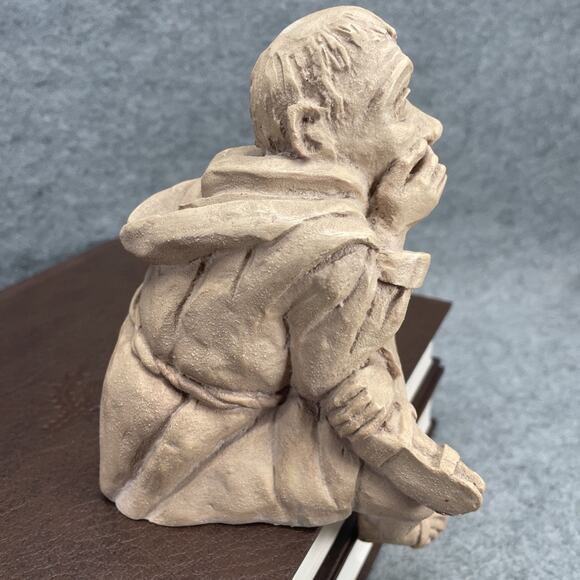 The Nosepicker Monk Shelf Sitter Brasenose College Oxford England - Picture 3 of 6